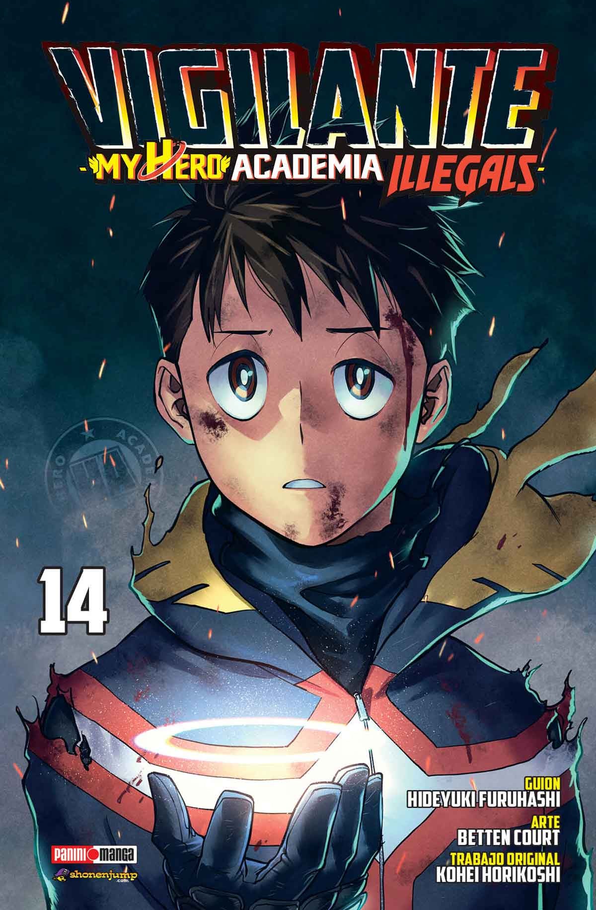 MY HERO ACADEMIA VIGILANTE N.14-Mangas Panini-PANINI-Akibara Xpress