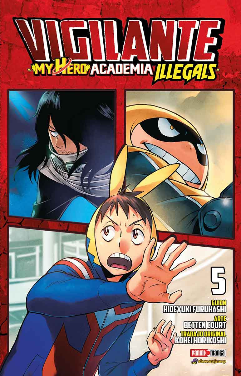 MY HERO ACADEMIA VIGILANTE N.5-Mangas Panini-PANINI-Akibara Xpress