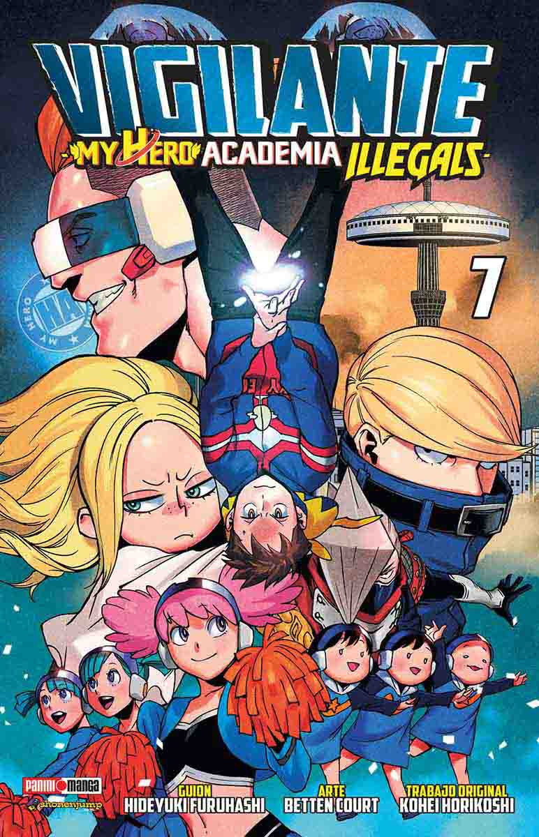 MY HERO ACADEMIA VIGILANTE N.7-Mangas Panini-PANINI-Akibara Xpress