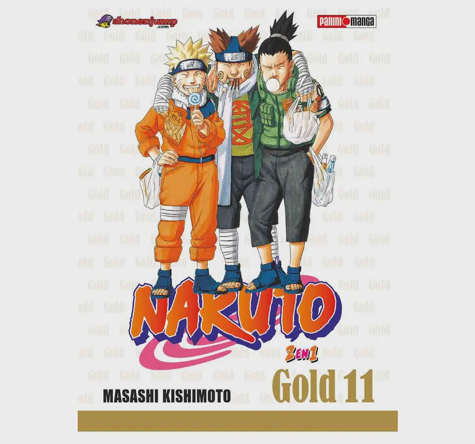 NARUTO GOLD EDITION N.11-Mangas Panini-PANINI-Akibara Xpress