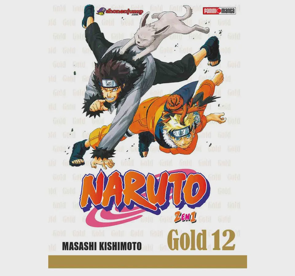 NARUTO GOLD EDITION N.12-Mangas Panini-PANINI-Akibara Xpress