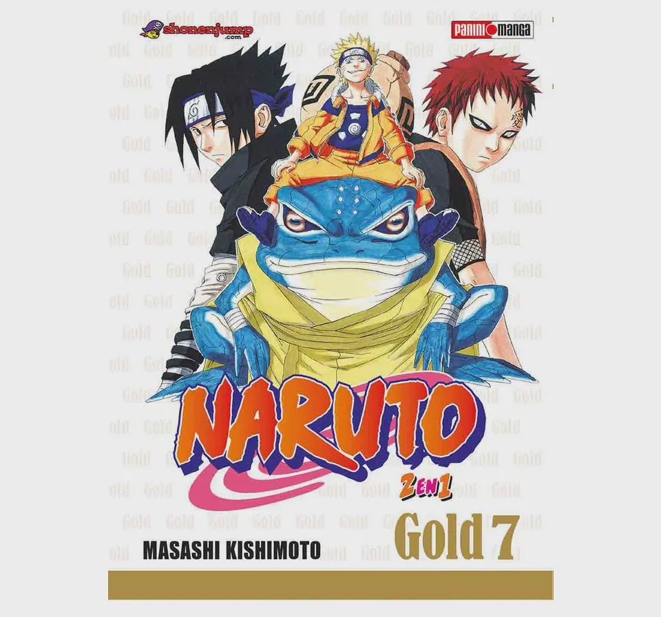 NARUTO GOLD EDITION N.7-Mangas Panini-PANINI-Akibara Xpress