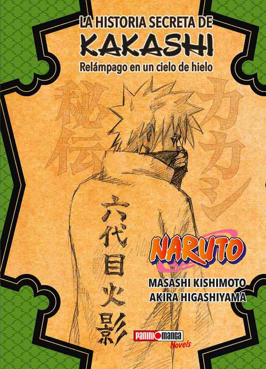 NARUTO KAKASHI HIDEN - NOVEL-Mangas Panini-PANINI-Akibara Xpress