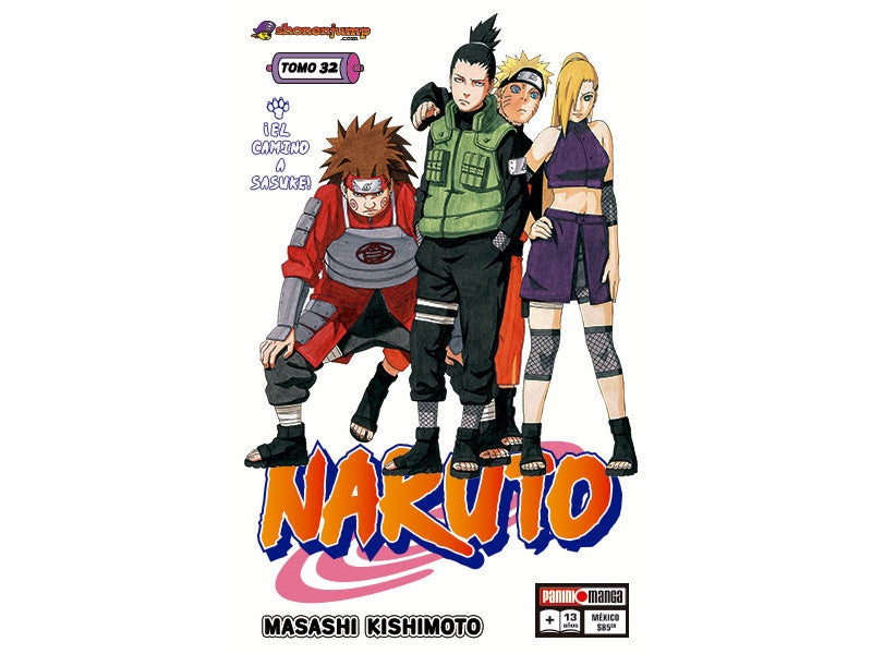 NARUTO N.32-Mangas Panini-PANINI-Akibara Xpress