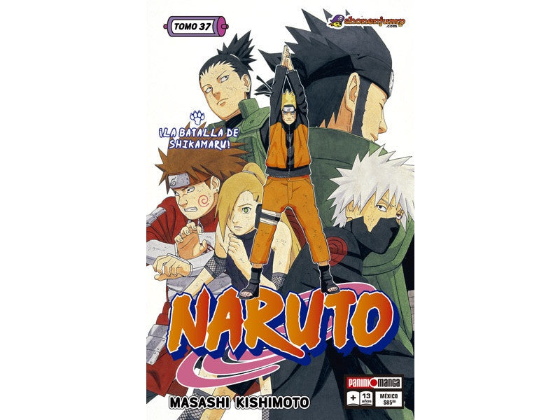 NARUTO N.37-Mangas Panini-PANINI-Akibara Xpress
