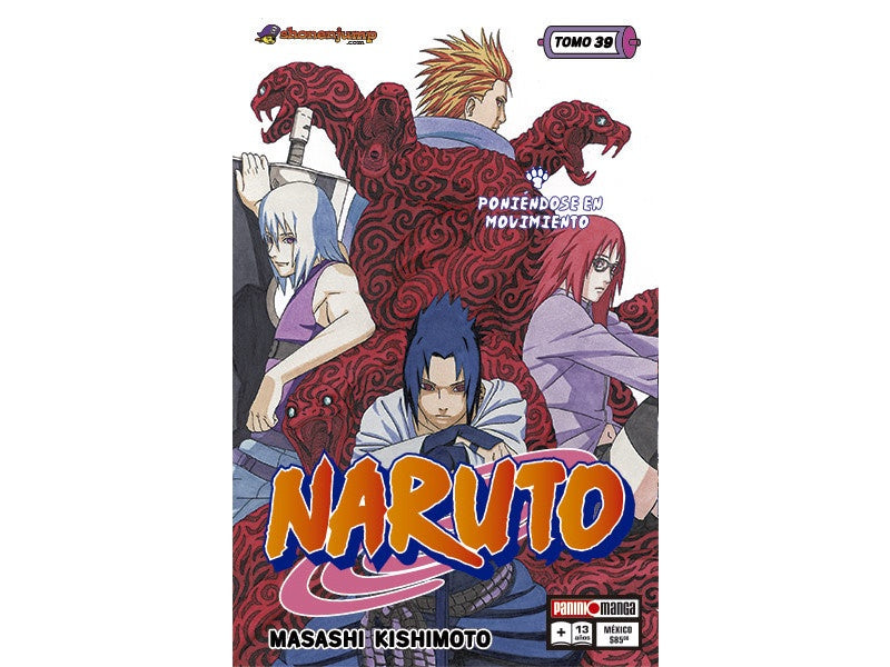 NARUTO N.39-Mangas Panini-PANINI-Akibara Xpress