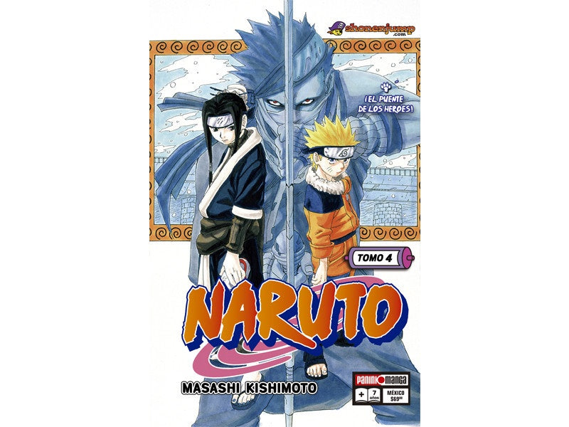 NARUTO N.4-Mangas Panini-PANINI-Akibara Xpress