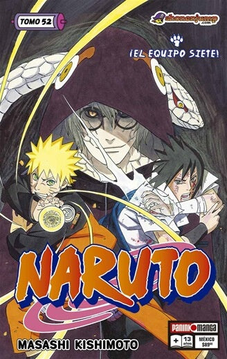 NARUTO N.52-Mangas Panini-PANINI-Akibara Xpress