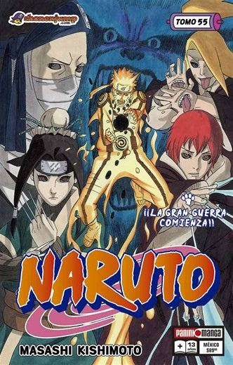 NARUTO N.55-Mangas Panini-PANINI-Akibara Xpress
