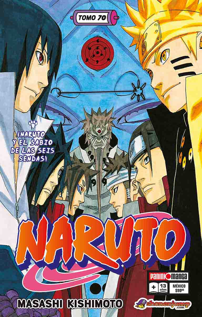 NARUTO N.70-Mangas Panini-PANINI-Akibara Xpress