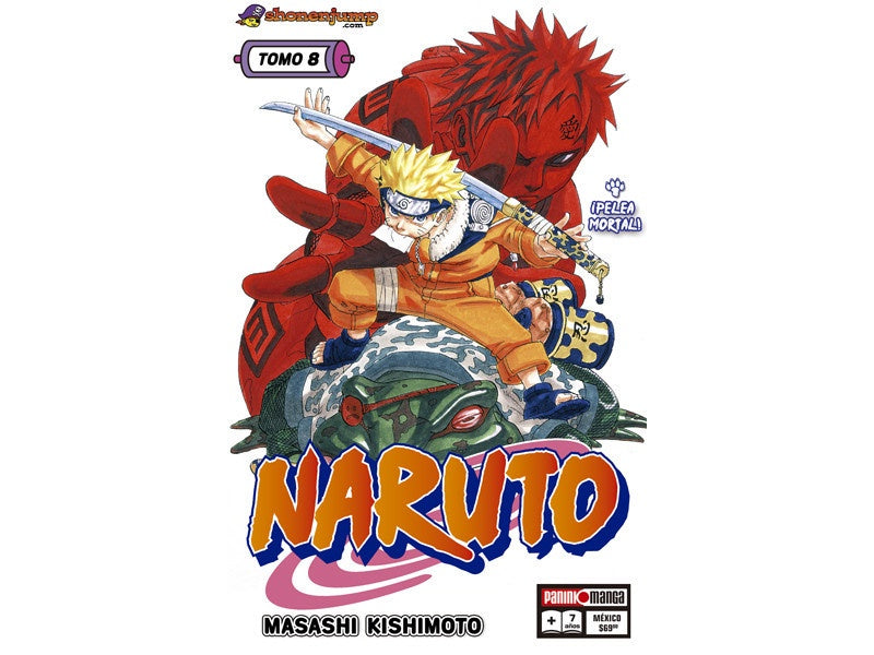 NARUTO N.8-Mangas Panini-PANINI-Akibara Xpress