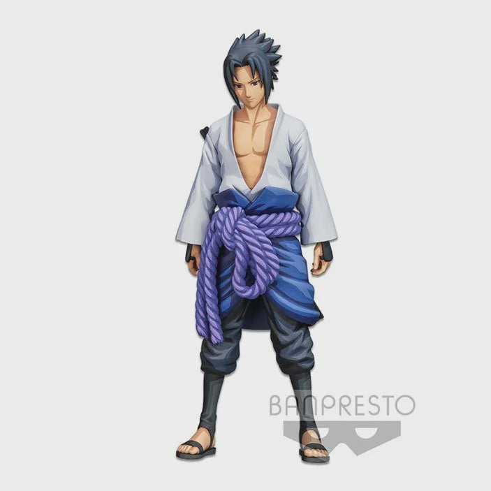 NARUTO: SHIPPUDEN SASUKE UCHIHA MANGA DIMENSIONS GRANDISTA STATUE-Figuras-BANPRESTO-Akibara Xpress