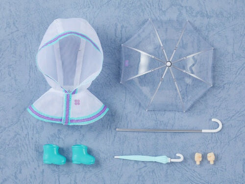 Nendoroid Doll: Outfit Set (Rain Poncho - White)-Figuras-GOOD SMILE COMPANY-Akibara Xpress