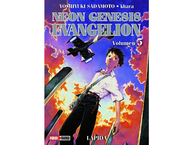 NEON GENESIS EVANGELION N.5-Mangas Panini-PANINI-Akibara Xpress