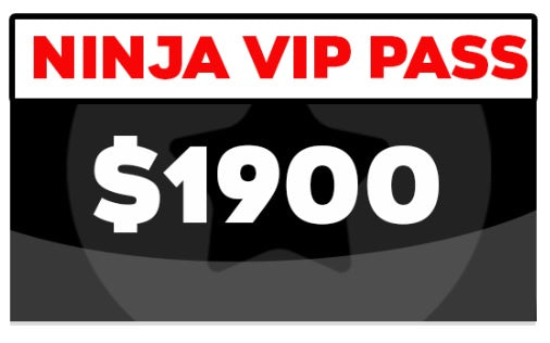 BOLETO NINJA PASS LA MAXIMA EXPERIENCIA 2024
