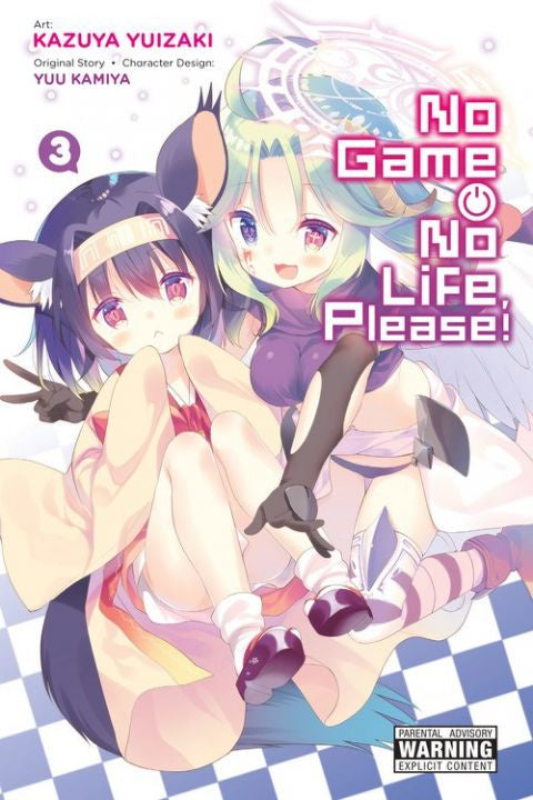 NO GAME NO LIFE PLEASE 3 INGLES-Mangas Ingles-Yen press-Akibara Xpress
