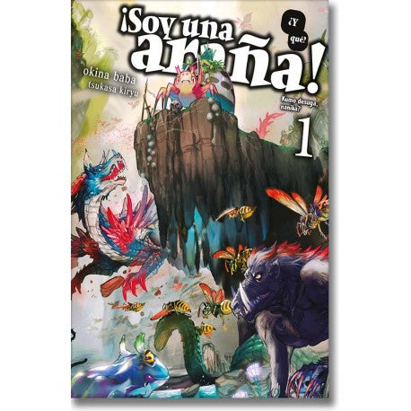 NOVELA SOY UNA ARAÑA ¿Y QUE? VOL. 1-Mangas Kamite-Manga Kamite-Akibara Xpress