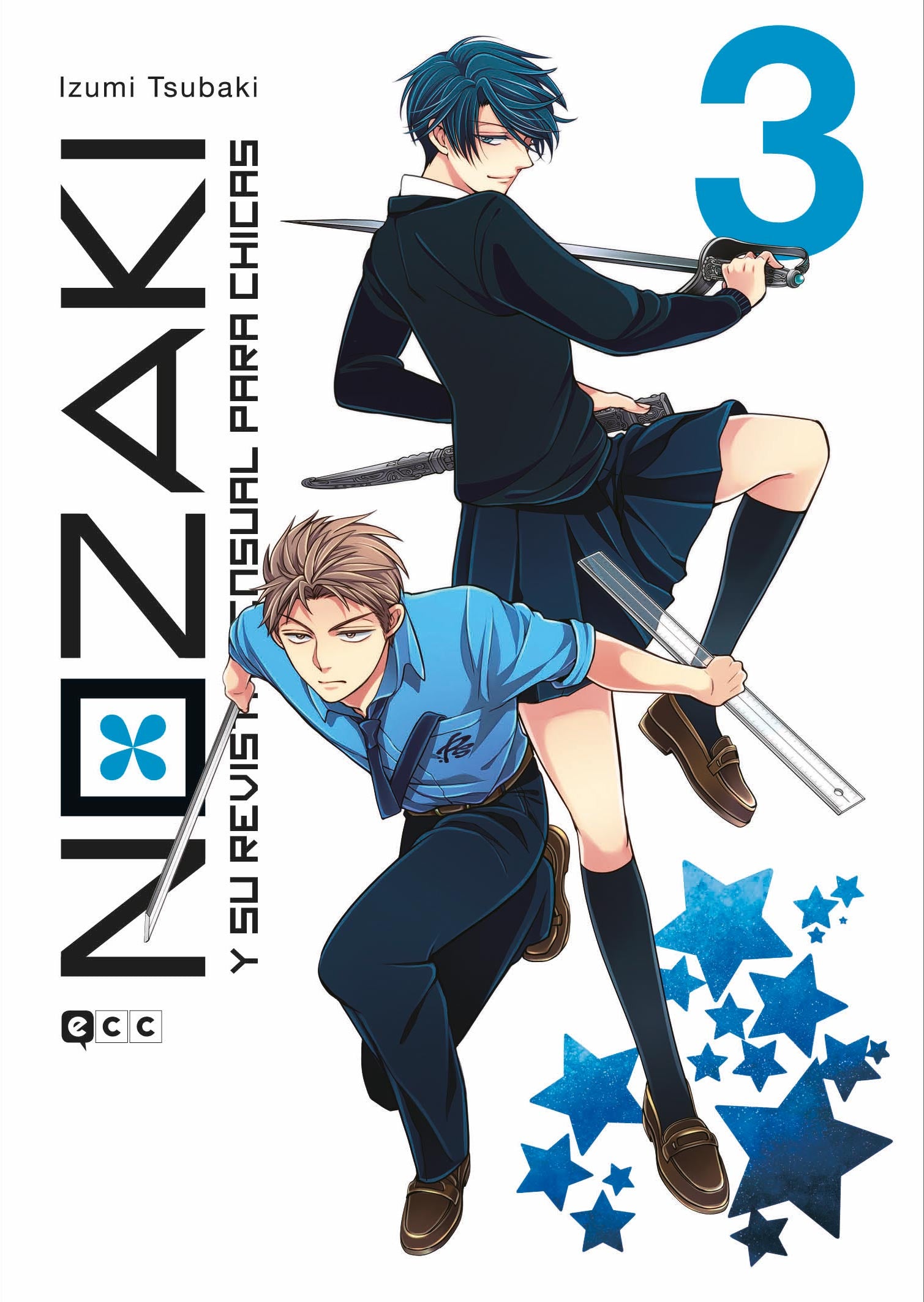 NOZAKI Y SU REVISTA MENSUAL PARA CHICAS 03 EUROPA-Mangas Españoles-ECC-Akibara Xpress