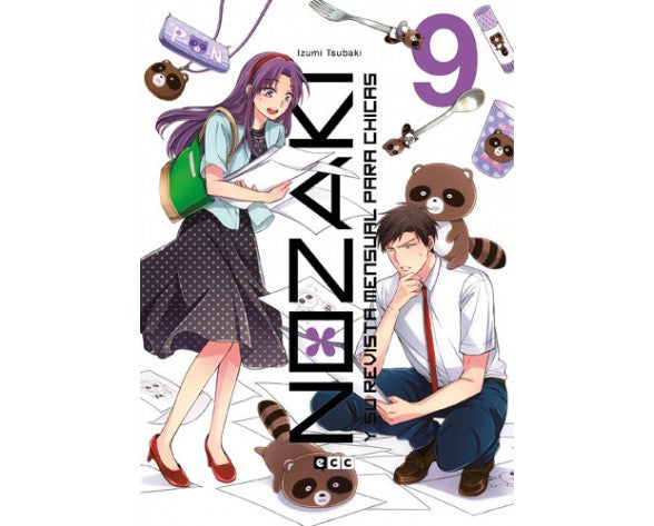 NOZAKI Y SU REVISTA MENSUAL PARA CHICAS N.9 EUROPA-Mangas Españoles-ECC-Akibara Xpress
