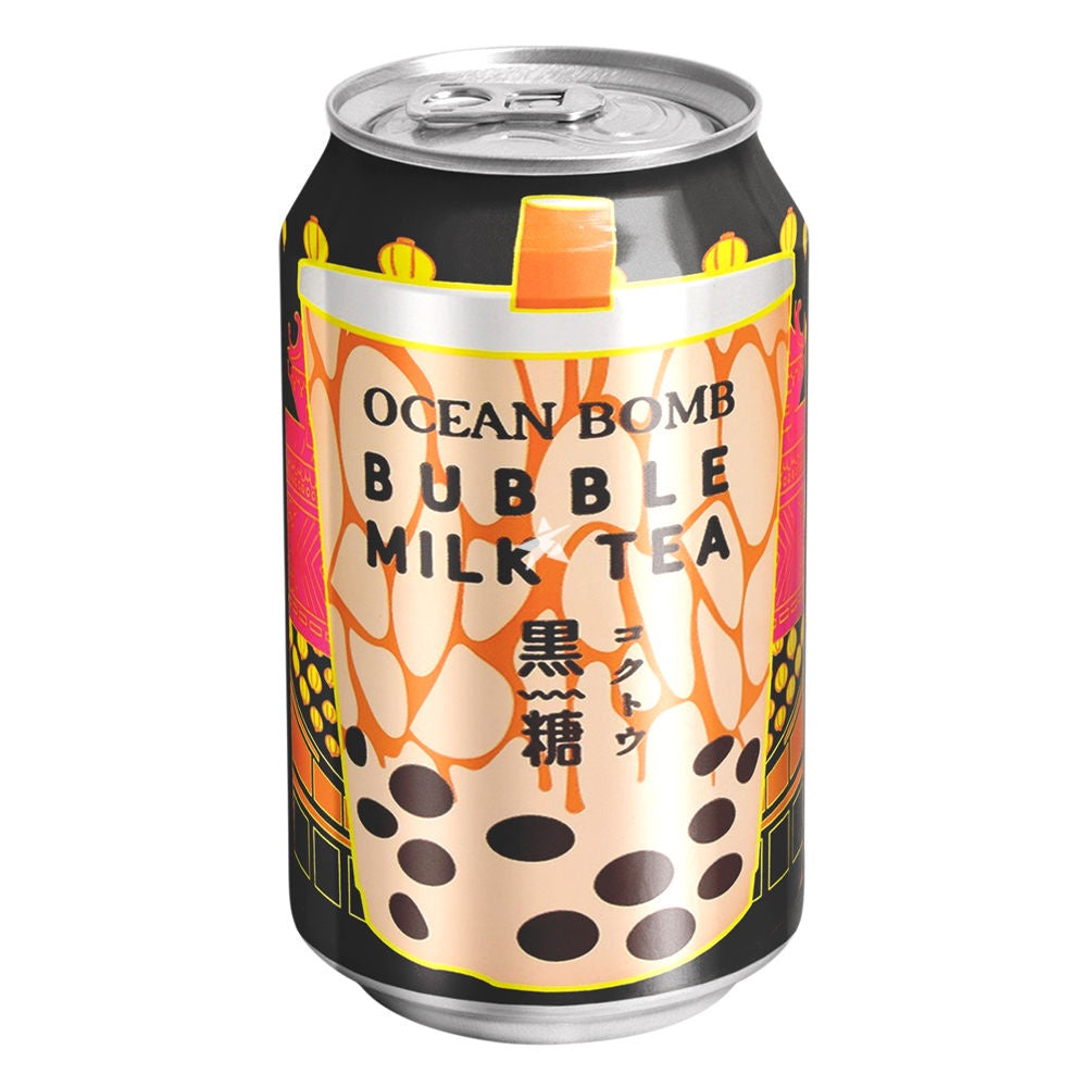 OCEAN BOMB Bubble TE DE LECHE SABOR AZUCAR MORENO 315ml-Alimentos-Asian Food-Akibara Xpress
