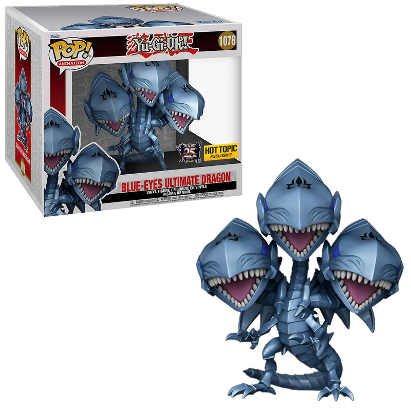 FUNKO BLUE- EYES ULTIMATE DRAGON 1078 HOT TOPIC