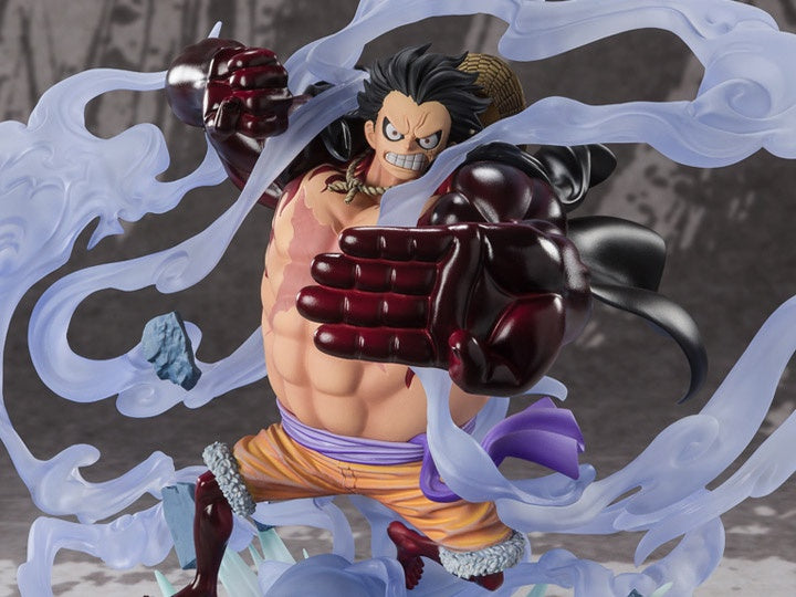 One Piece FiguartsZERO Extra Battle Monkey D. Luffy (Gear 4) Battle of Monsters on Onigashima-Figuras-BANDAI-Akibara Xpress