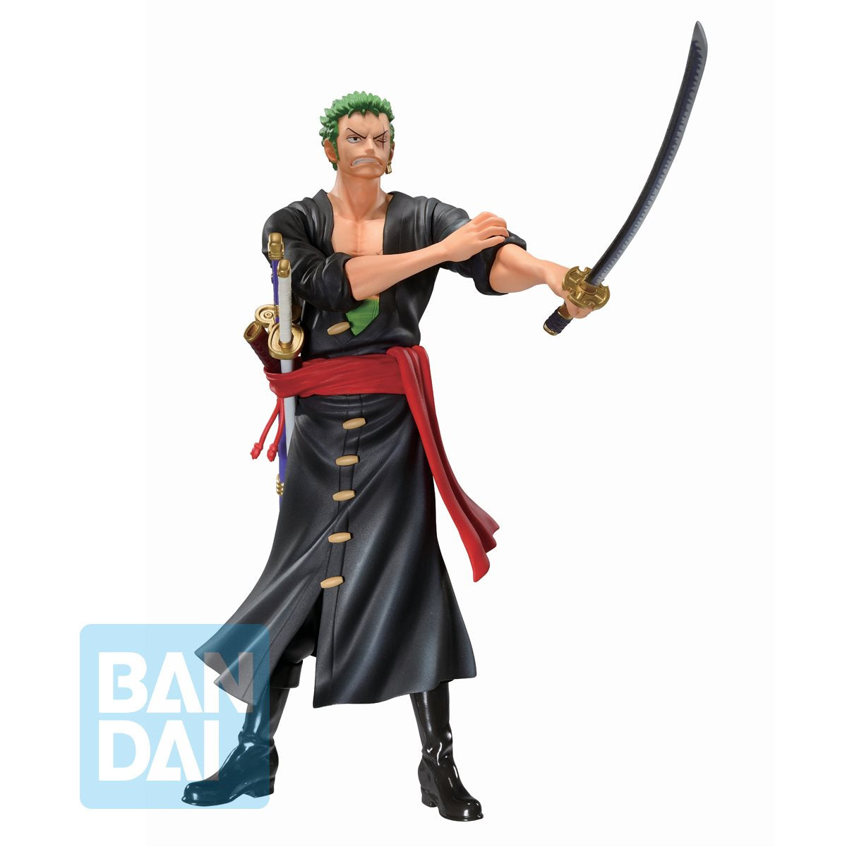 One Piece vol. 100 anniversary Zoro Ichiban Statue-Figuras-BANDAI-Akibara Xpress