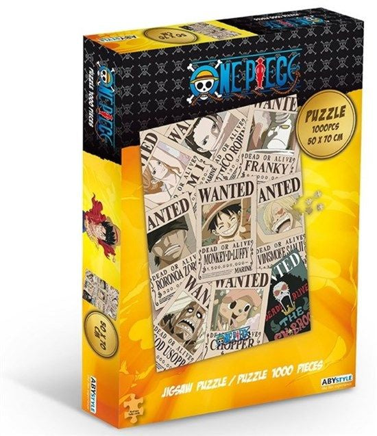 One Piece - Wanted Posters 1000 pc. Puzzle-Juegos De Mesa-ABYSTYLE-Akibara Xpress