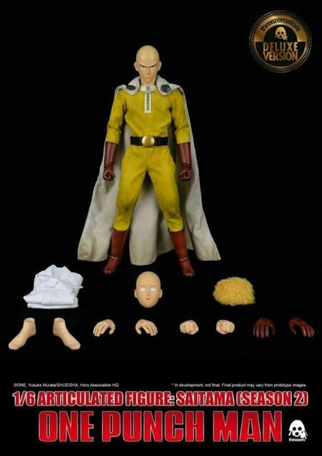 One Punch Man Figure 1/6 Articulated Saitama Season 2-Figuras-BANPRESTO-Akibara Xpress