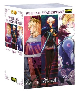 PACK CLASICOS MANGA: WILLIAM SHAKESPEARE EUROPA-Mangas Españoles-NORMA-Akibara Xpress