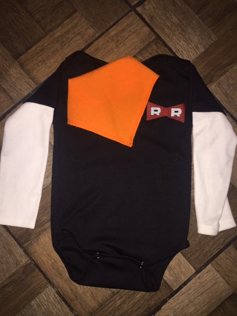 Pañalero Androide 17 T3-Ropa-U Rock Baby shop-Akibara Xpress