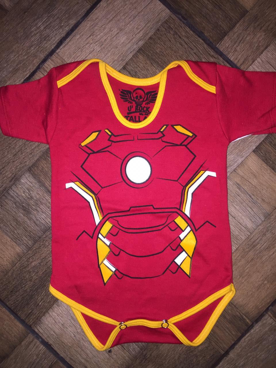 Pañalero Iron Man-Ropa-U Rock Baby shop-Akibara Xpress