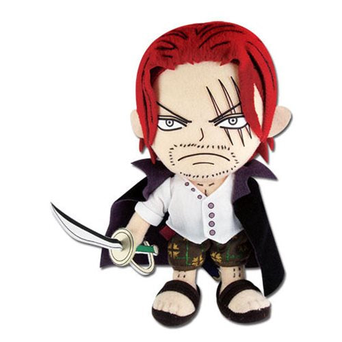 Peluche One Piece - Shanks 8 Pulgadas-Peluches-Peluches-Akibara Xpress