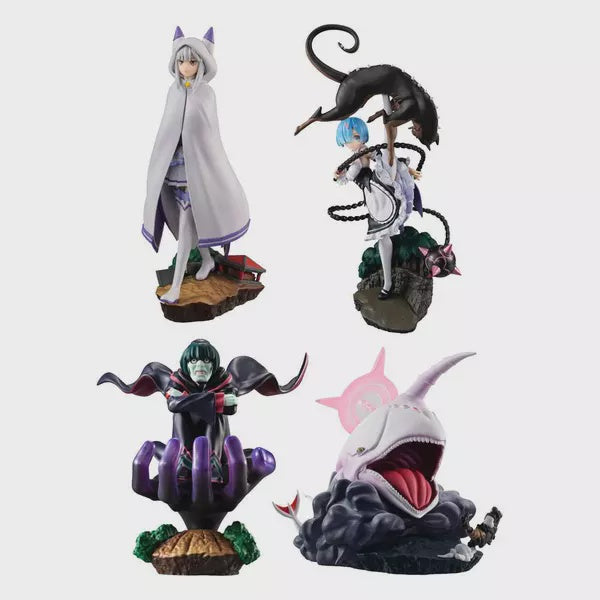 Petitrama Series Re:ZERO -Starting Life in Another World Re: Memory Box set-Figuras-MEGAHOUSE-Akibara Xpress