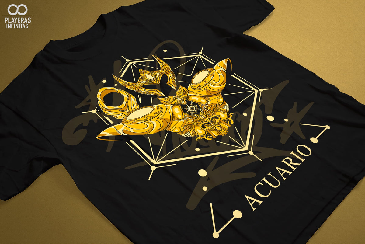 PLAYERA CABALLEROS ACUARIO-Ropa-PLAYERAS INFINITAS-Akibara Xpress