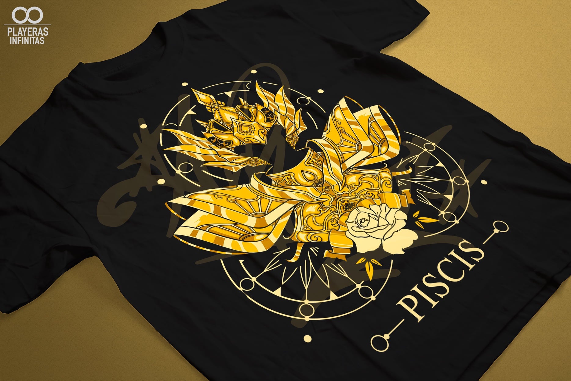 PLAYERA CABALLEROS PISCIS-Ropa-PLAYERAS INFINITAS-Akibara Xpress