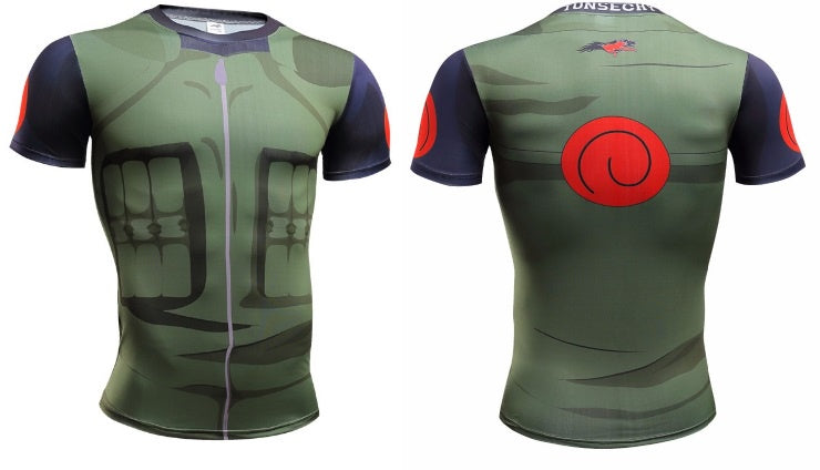 Playera Licra kakashi CH-Ropa-Black Widow-Akibara Xpress