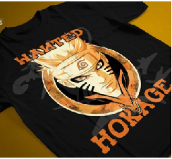 PLAYERA WANTED HOKAGE-Ropa-Ropa Japon-Akibara Xpress