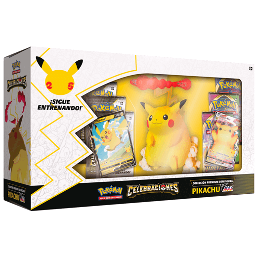 Pokémon: Colección Especial Celebraciones Pikachu V-Max Premium-TCG-Juegos de Mesa-Akibara Xpress