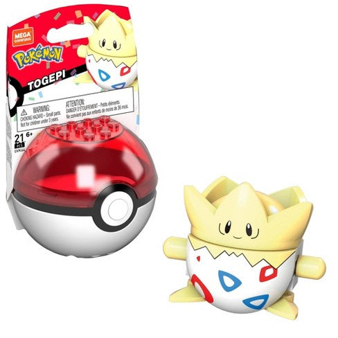 Pokemon Mega Construx Togepi-Figuras-MEGA CONSTRUX-Akibara Xpress