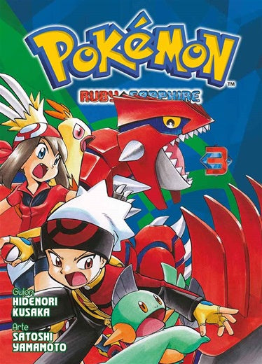 POKEMON RUBY & SAPPHIRE N.3-Mangas Panini-PANINI-Akibara Xpress
