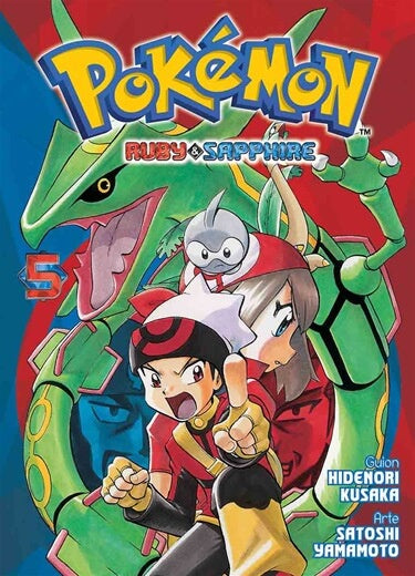 POKEMON RUBY & SAPPHIRE N.5-Mangas Panini-PANINI-Akibara Xpress