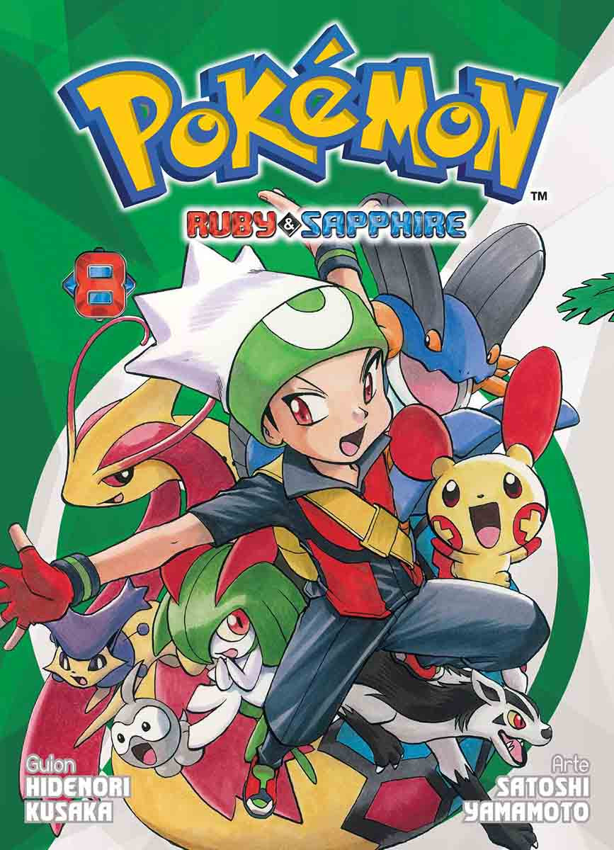 POKEMON RUBY & SAPPHIRE N.8-Mangas Panini-PANINI-Akibara Xpress