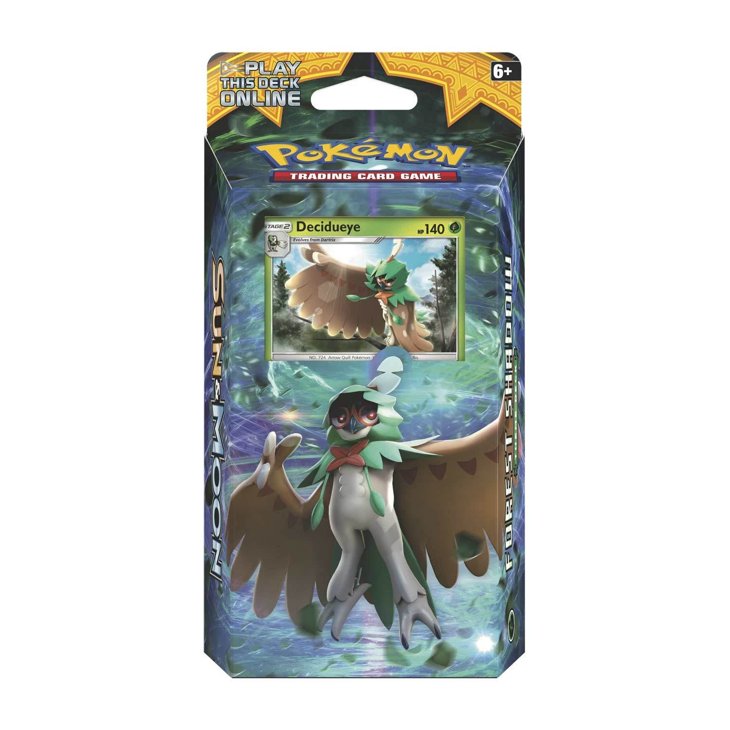Pokemon Sun and moon Theme Deck Forest Shadow-TCG-Juegos de Mesa-Akibara Xpress