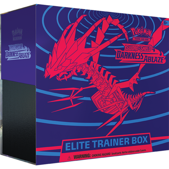 POKEMON - Sword & Shield Darkness Ablaze Elite Trainer Box-TCG-Juegos de Mesa-Akibara Xpress