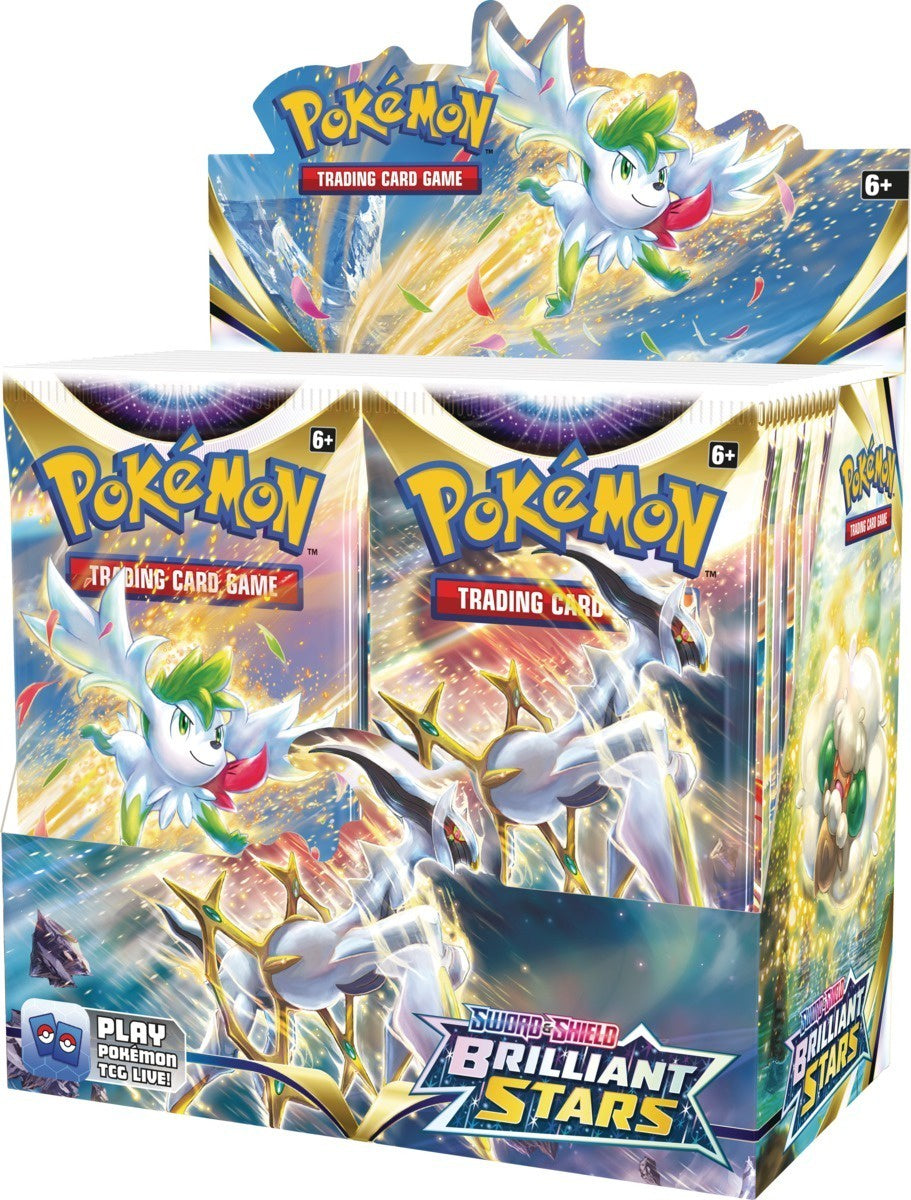 Pokemon TCG: Espada y Escudo Astros Brillantes Booster (En EspaNol)-TCG-Juegos de Mesa-Akibara Xpress