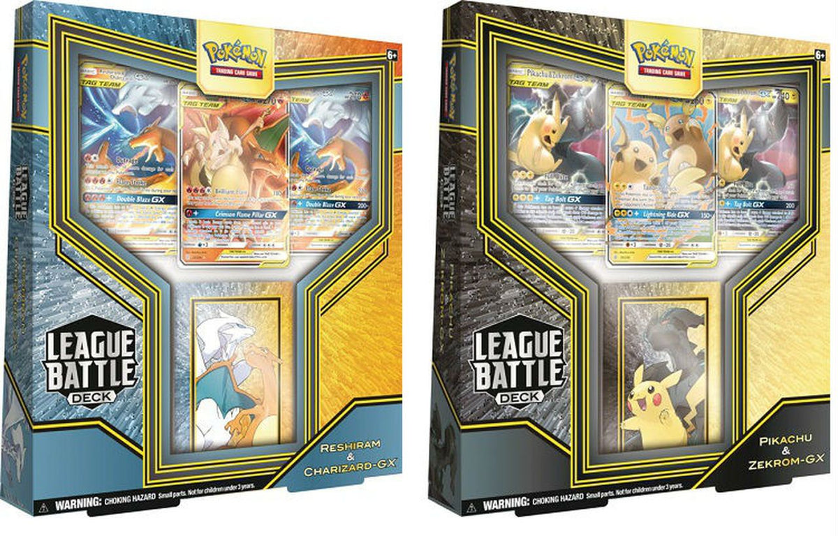 POKEMON TCG LEAGUE BATTLE DECK RESHIRAM/PIKACHU-TCG-PANINI ETC-Akibara Xpress