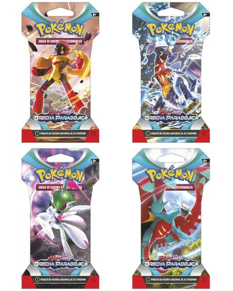 POKEMON TCG PARADOX RIFT SLEEVED BOOSTER ESPANOL-TCG-Juegos de Mesa-Akibara Xpress