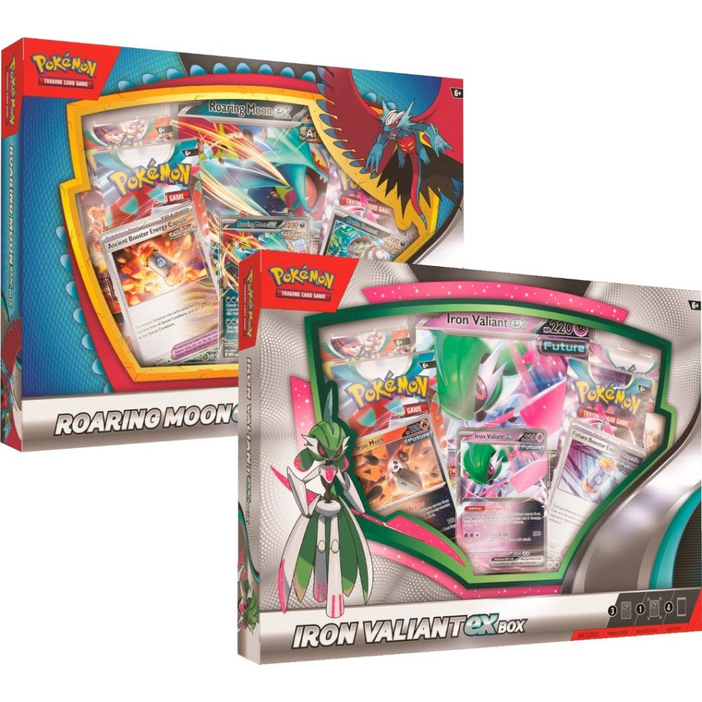 POKEMON TCG ROARING MOON IRON VALIANT EX INGLES-TCG-Juegos de Mesa-Akibara Xpress