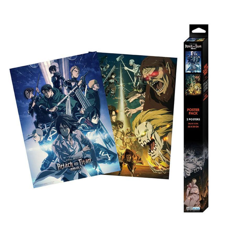 ATTACK ON TITAN - Boxed Poster Set, Series 2